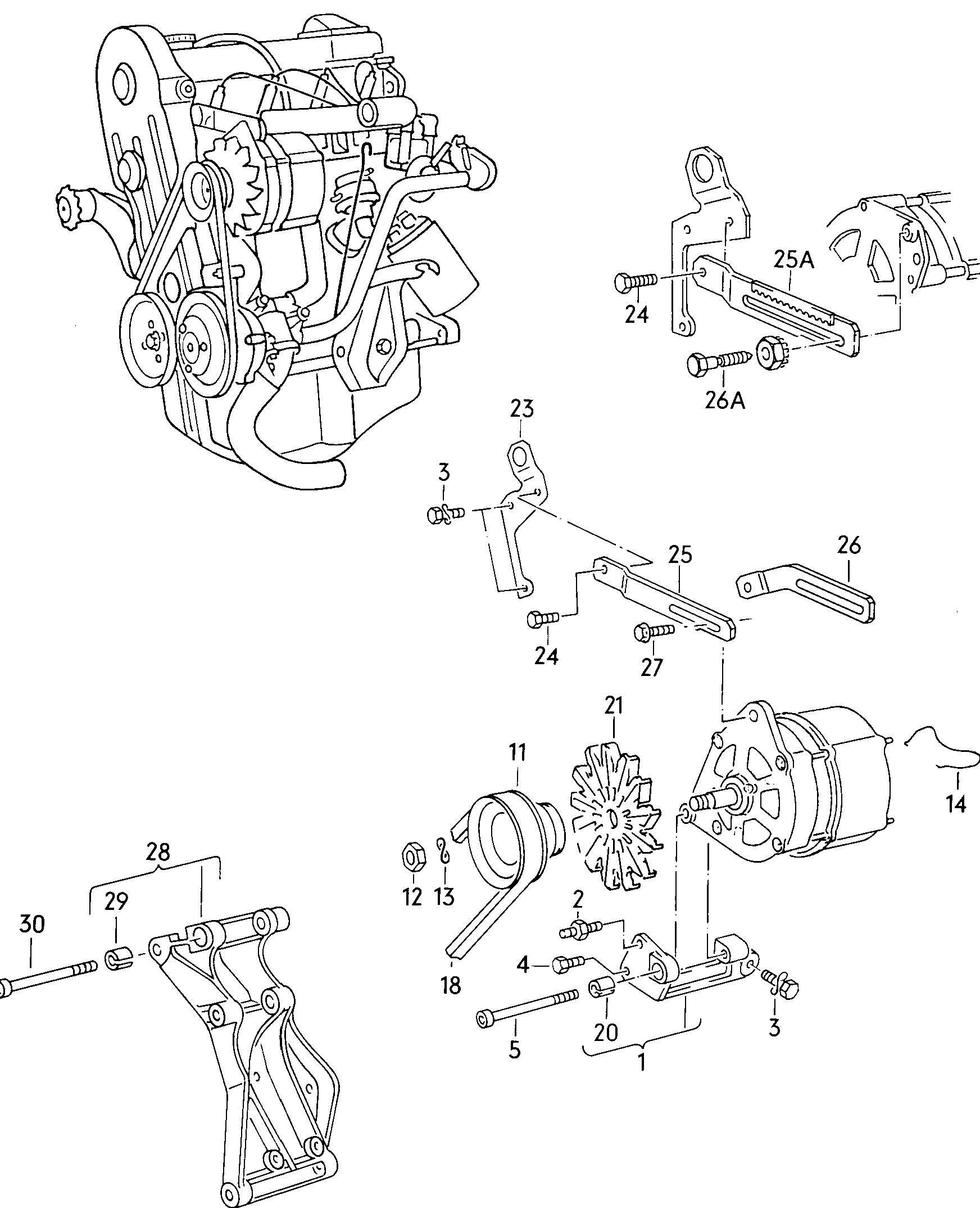 Alternator versions