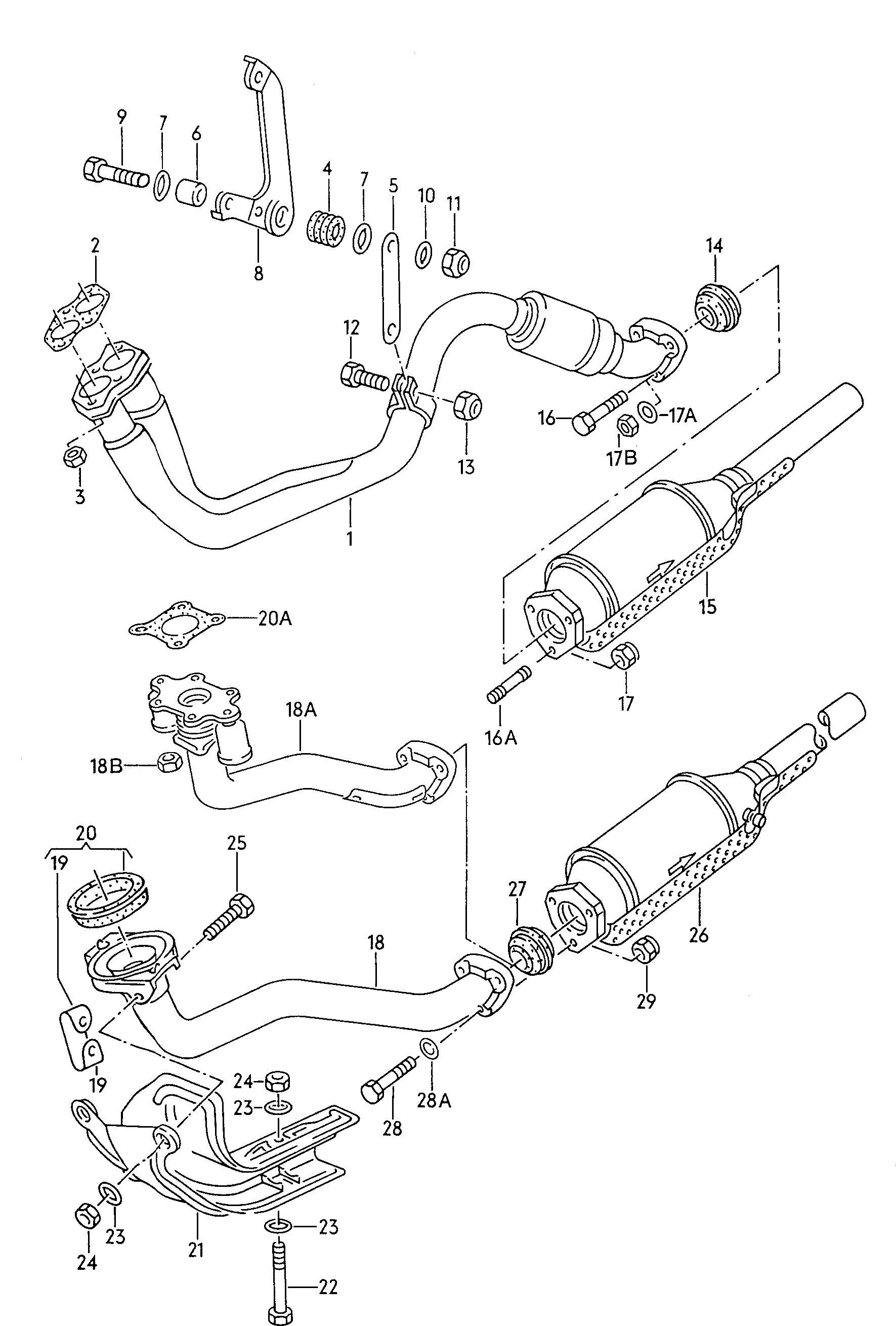 Exhaust manifolds