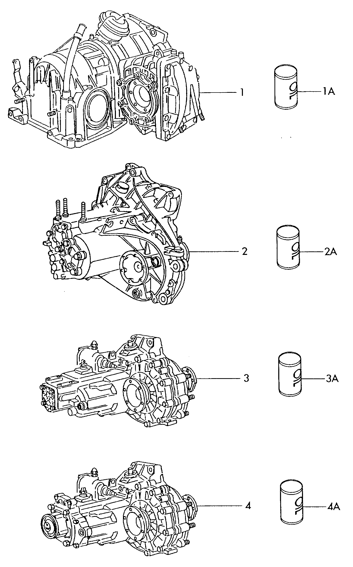 Gearbox, complete