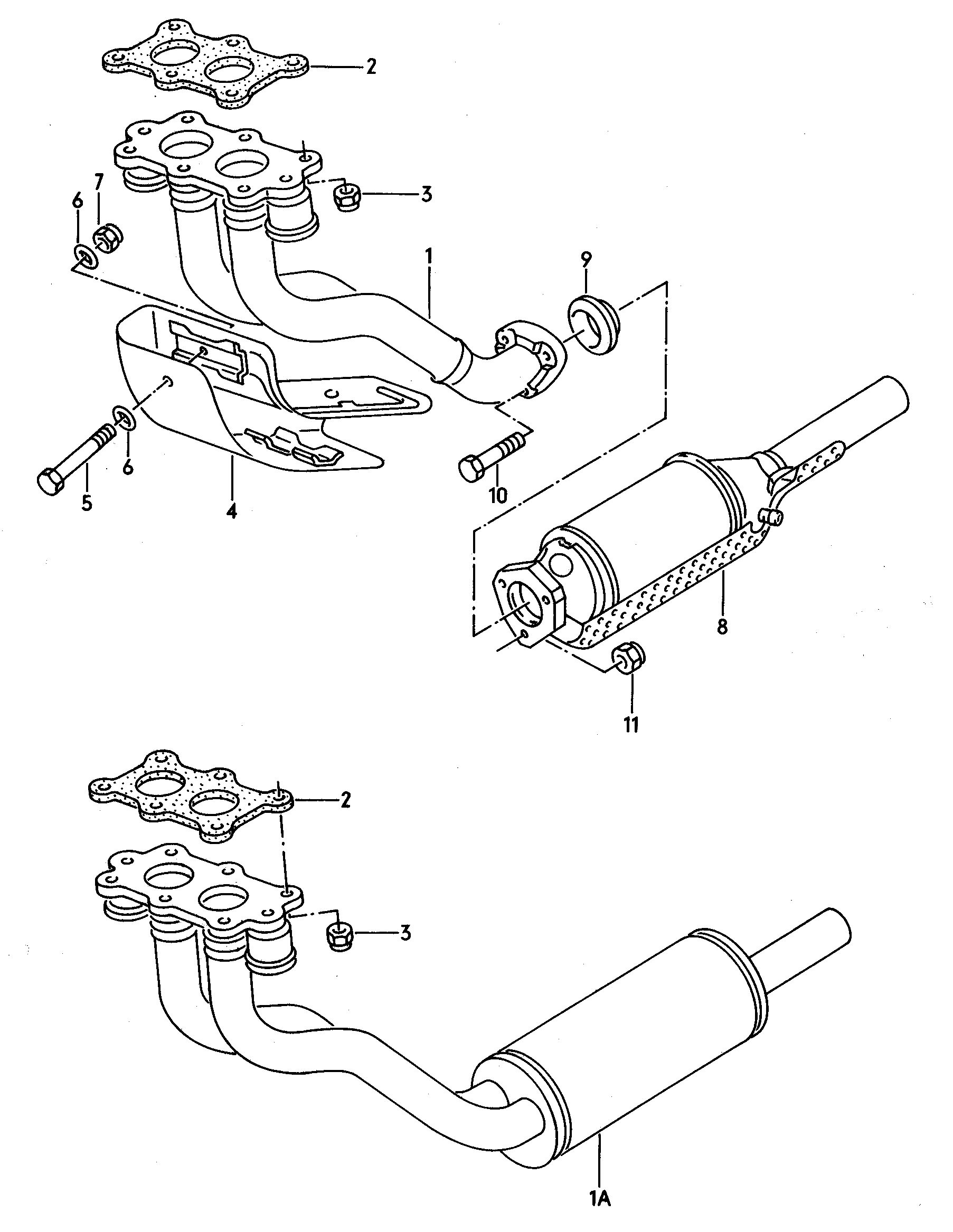 Exhaust manifolds