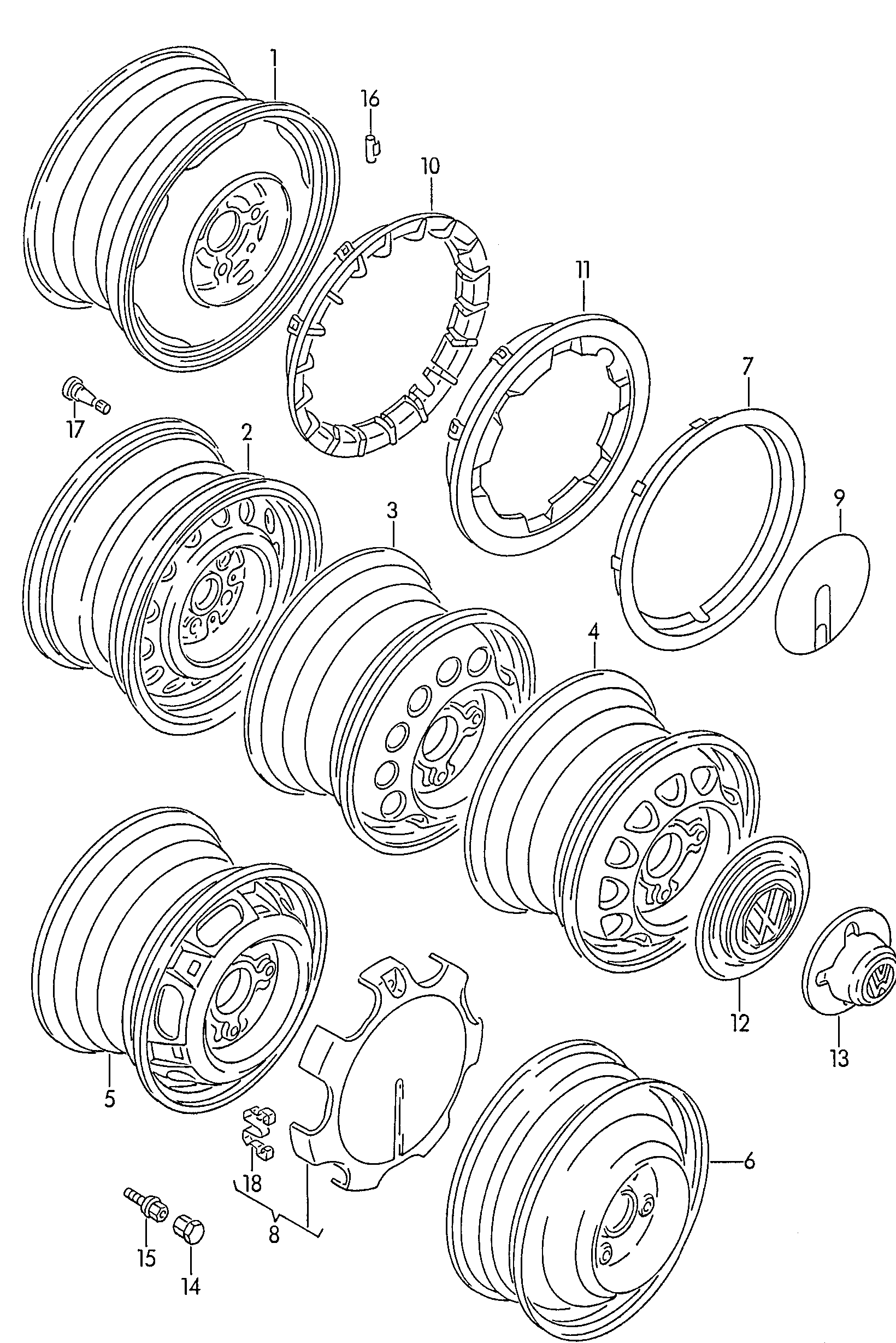 Steel rim