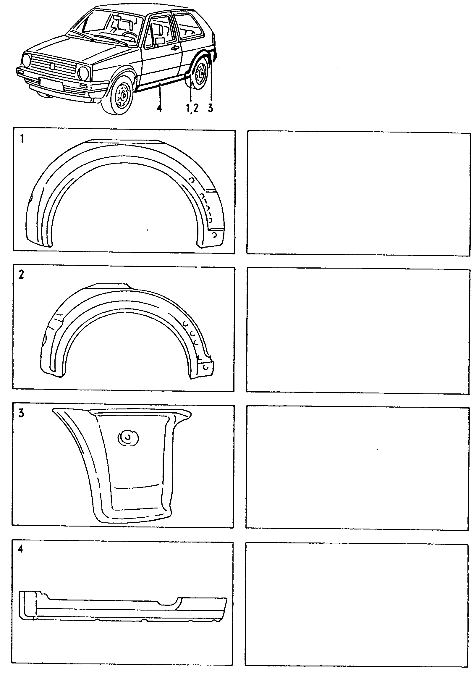 Repair panel