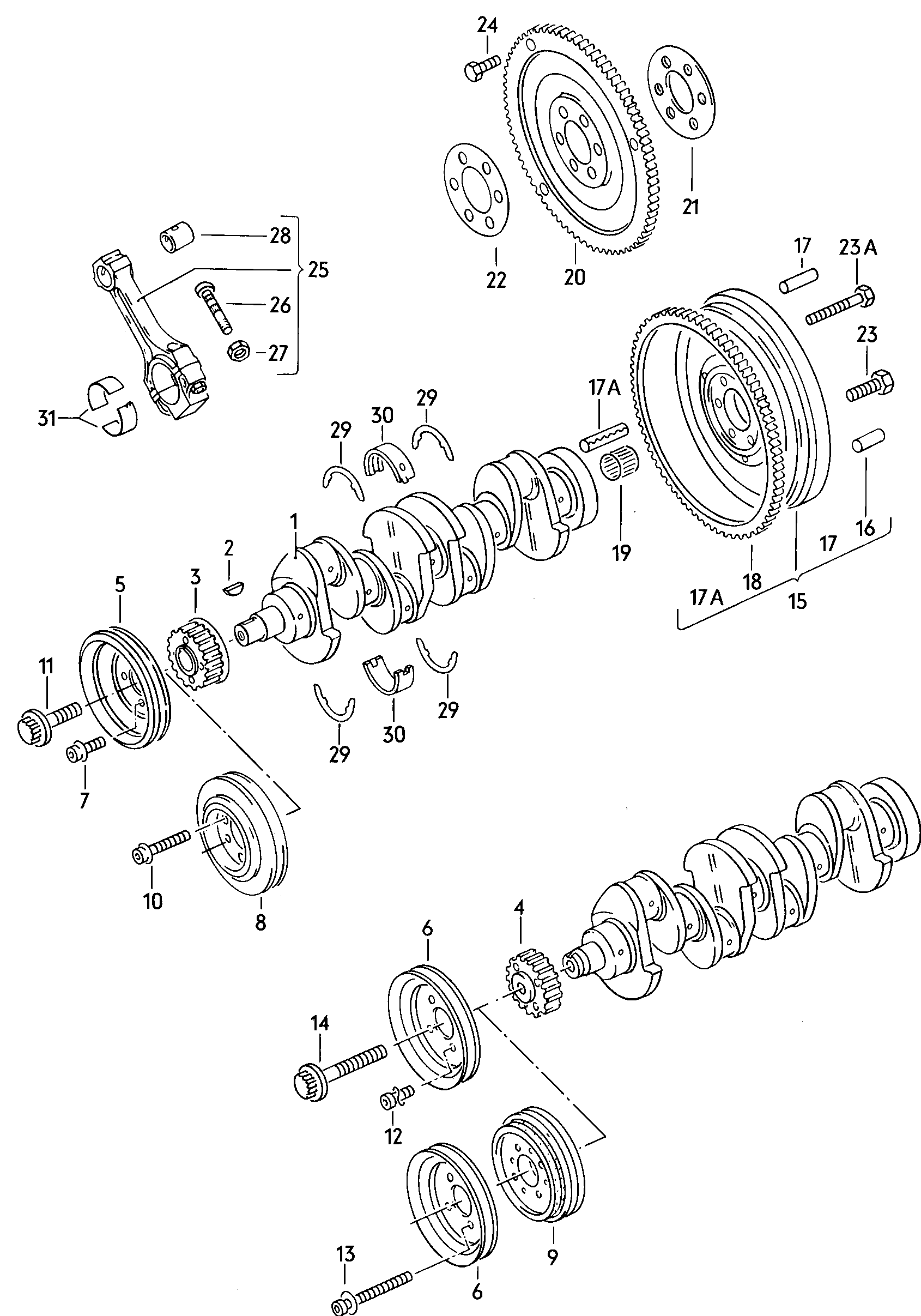 Volkswagen Golf/Var.-syn./Rall./Coun. (1986 - 1991) - Ventilation for cylinder head cover