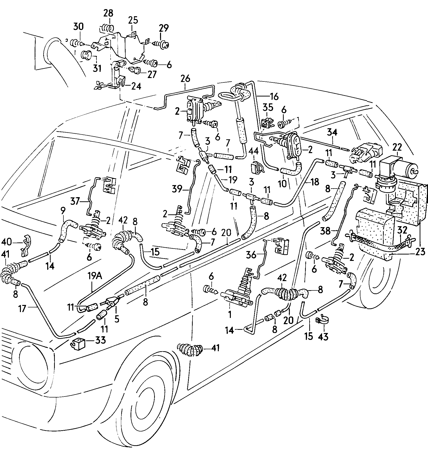 Central locking system