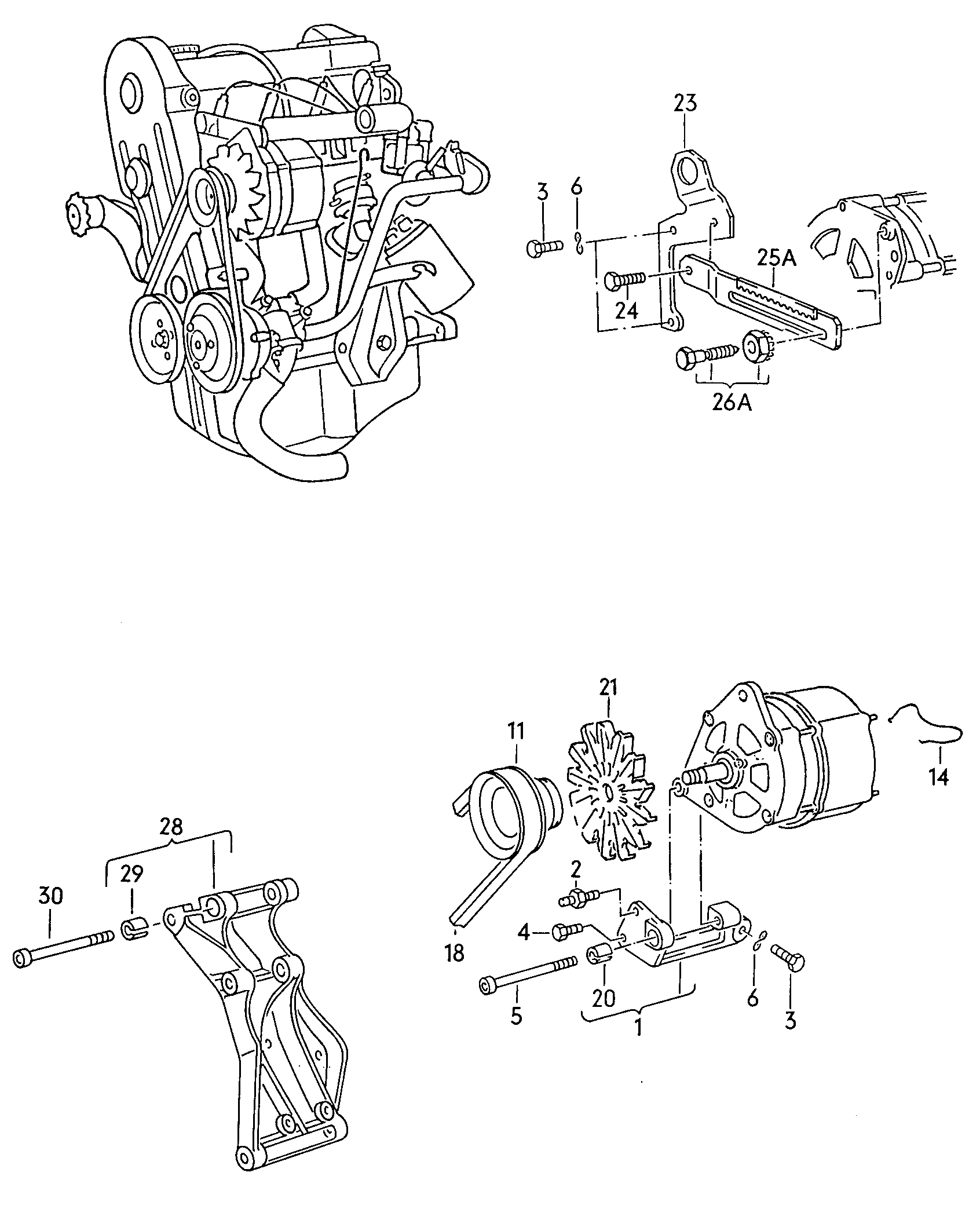 Alternator versions