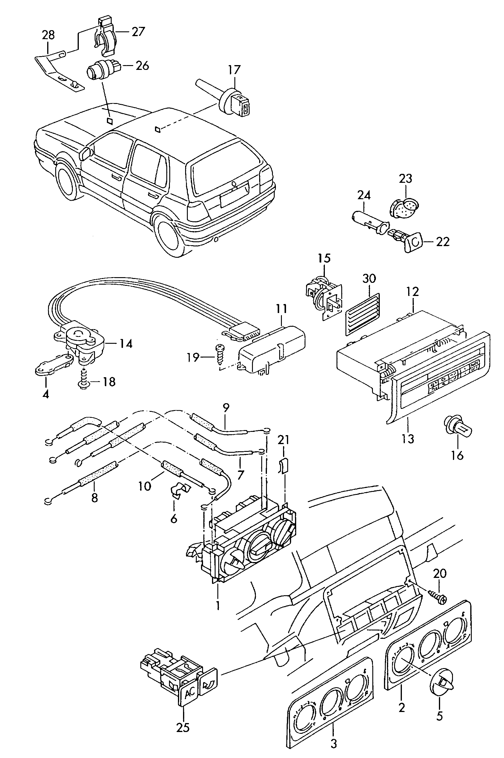 Volkswagen Golf (1997 - 1998) - Fan