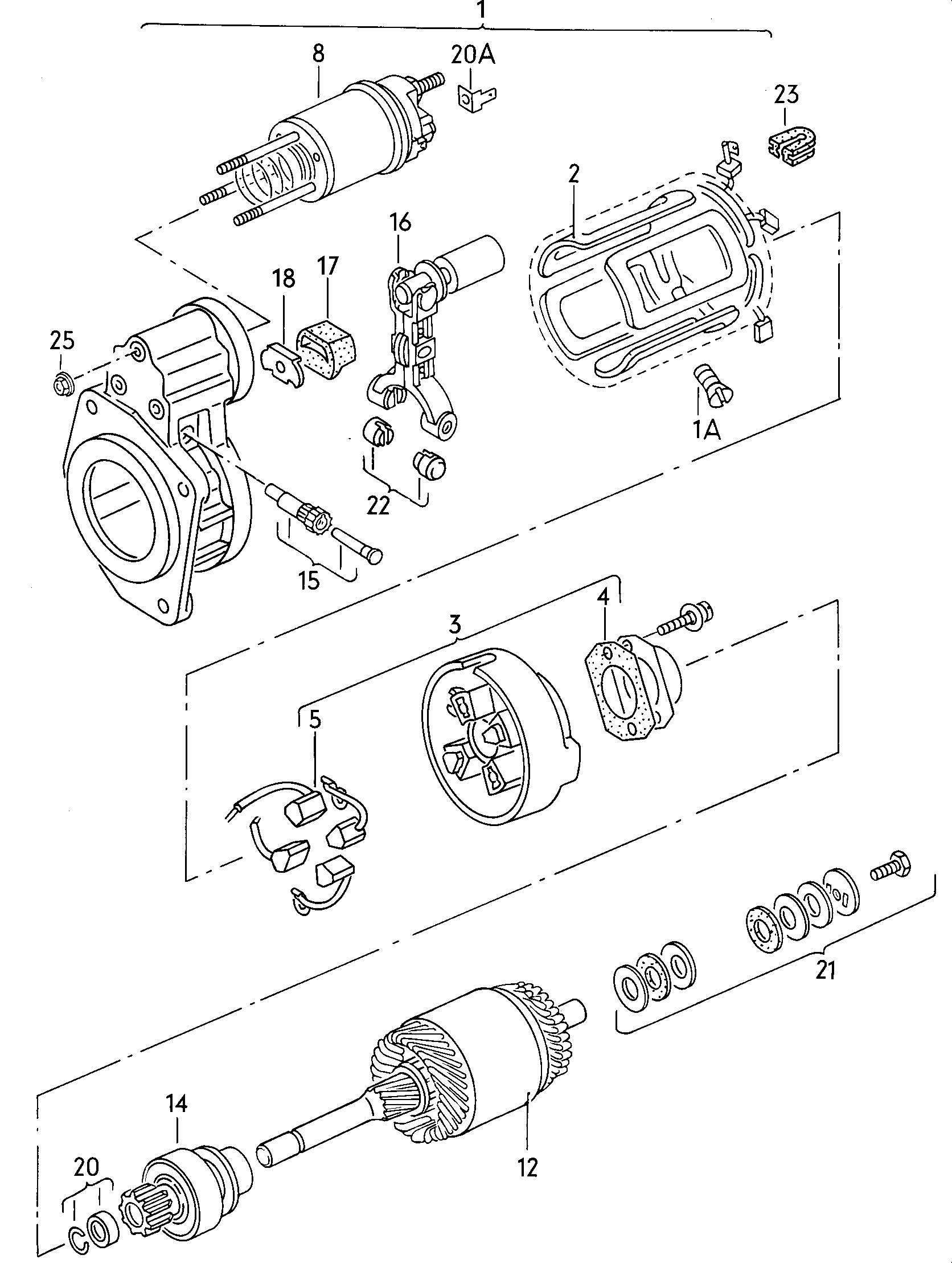 Volkswagen Golf (1981) - Starter versions