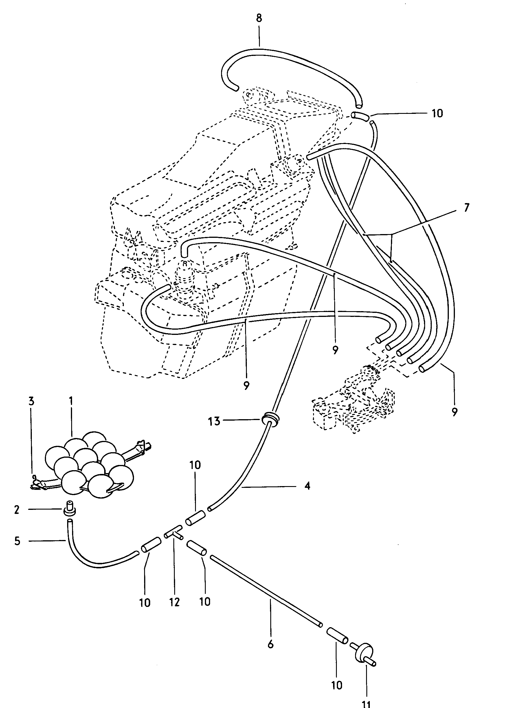Volkswagen Golf (1979 - 1980) - Air conditioning