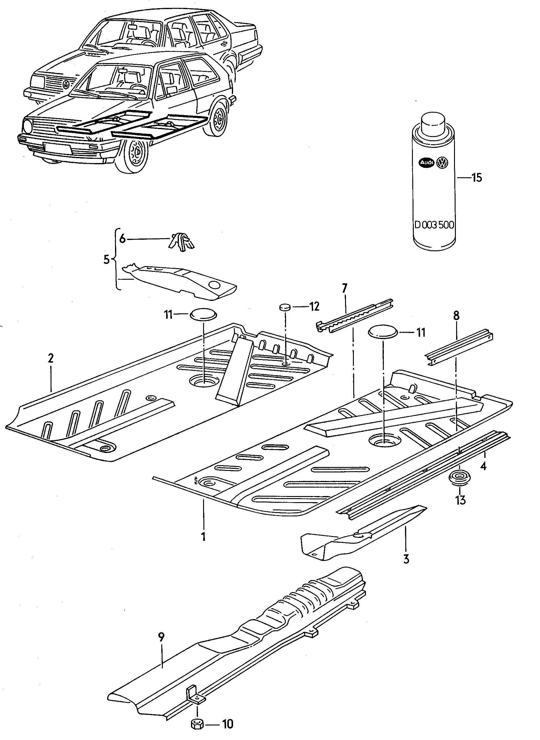 Floor assembly