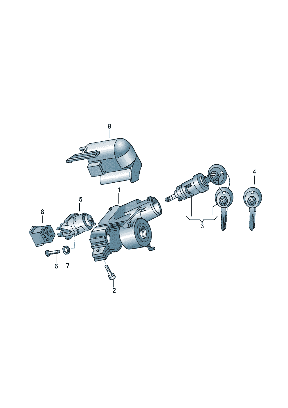 Ignition lead. Glow plug. Ignition coil. current rail