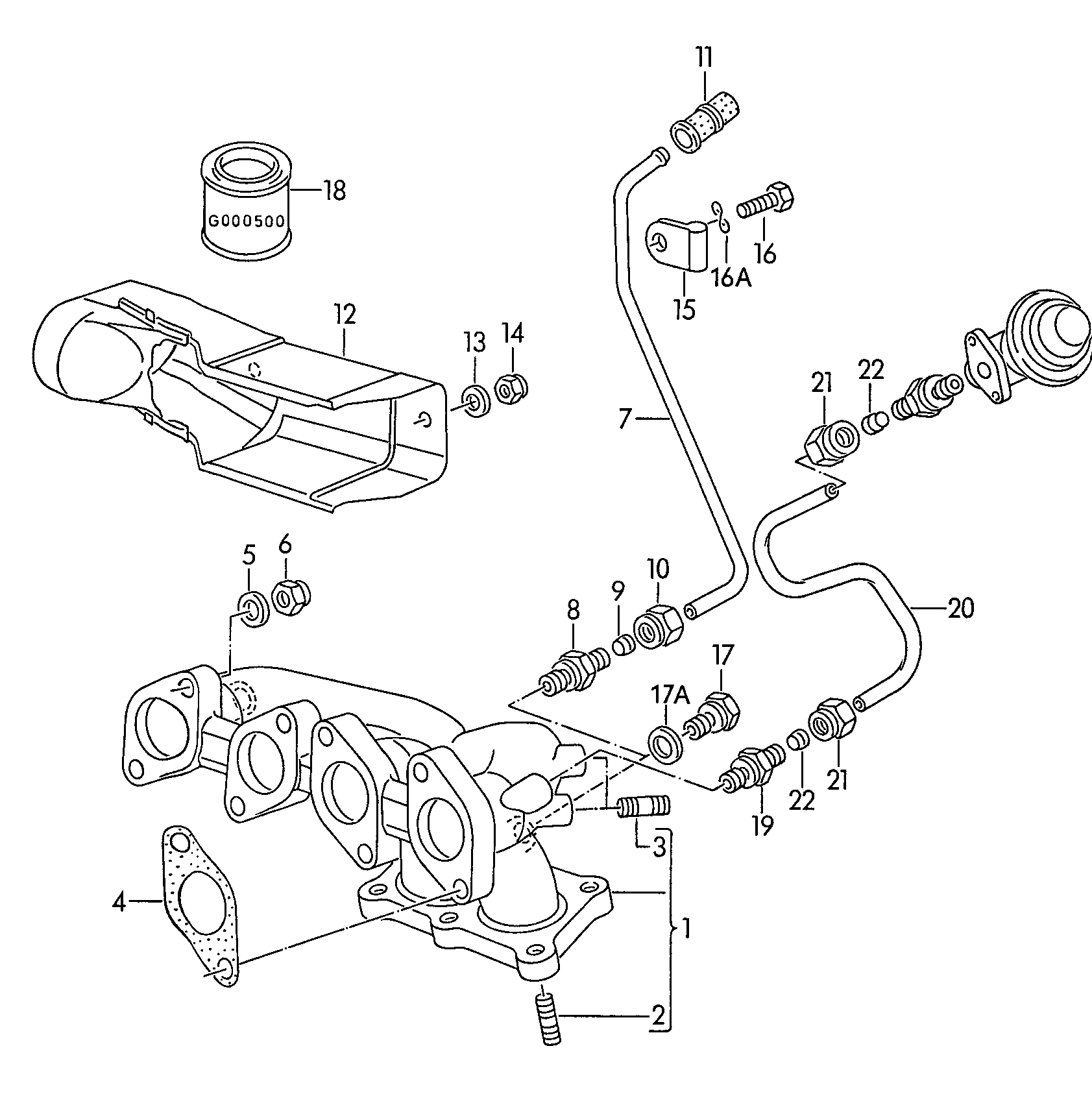 Exhaust manifolds