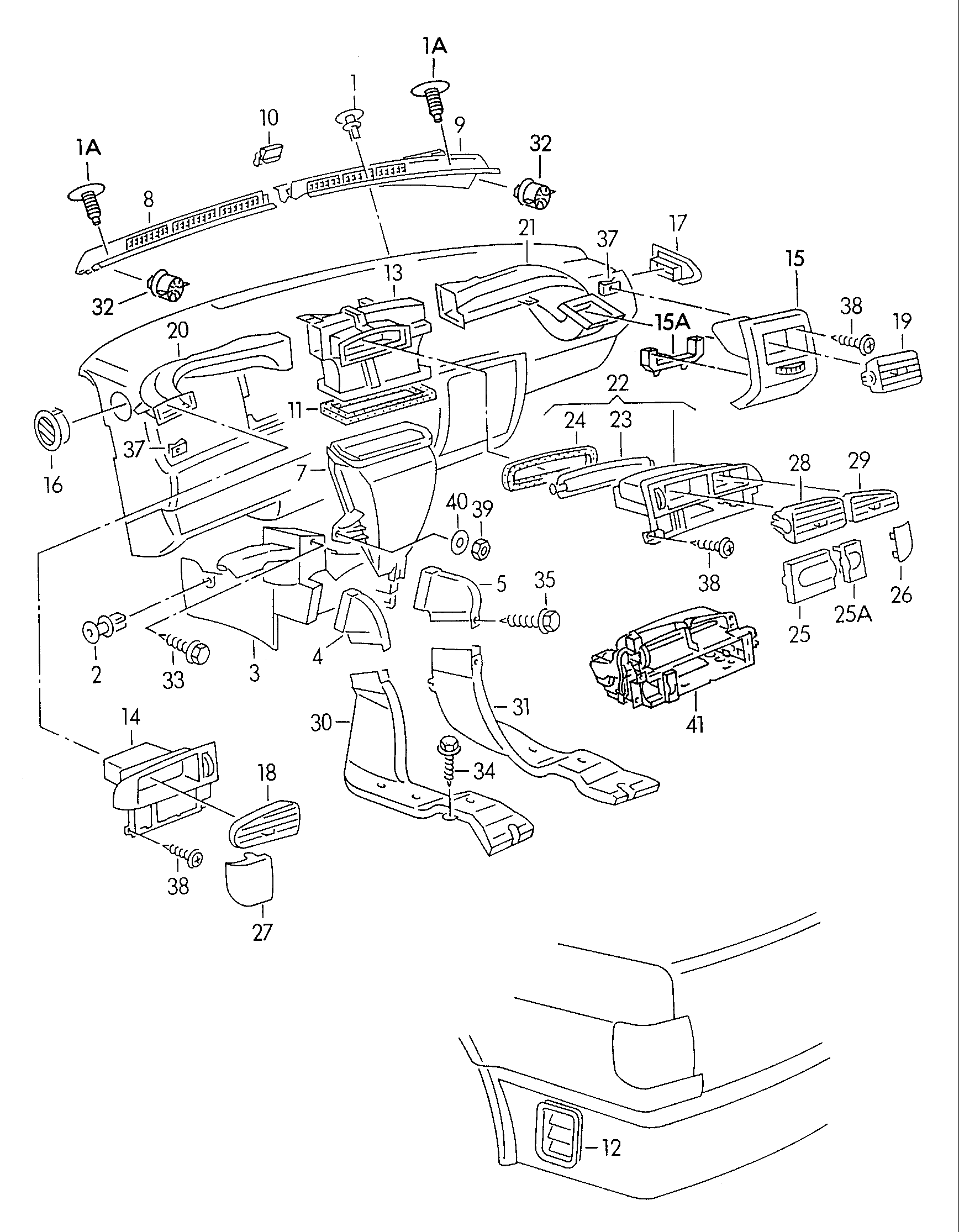 Volkswagen Golf (1997 - 1998) - Fan