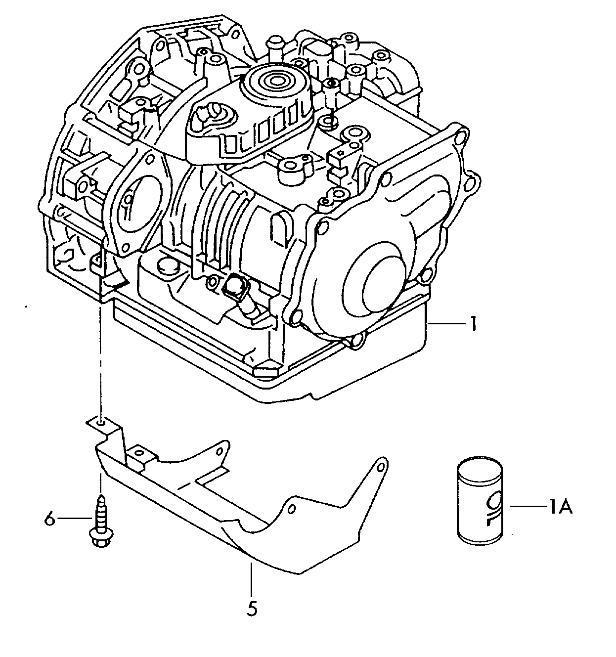 Volkswagen Golf (1997 - 1998) - 4 & 5-speed manual gearbox