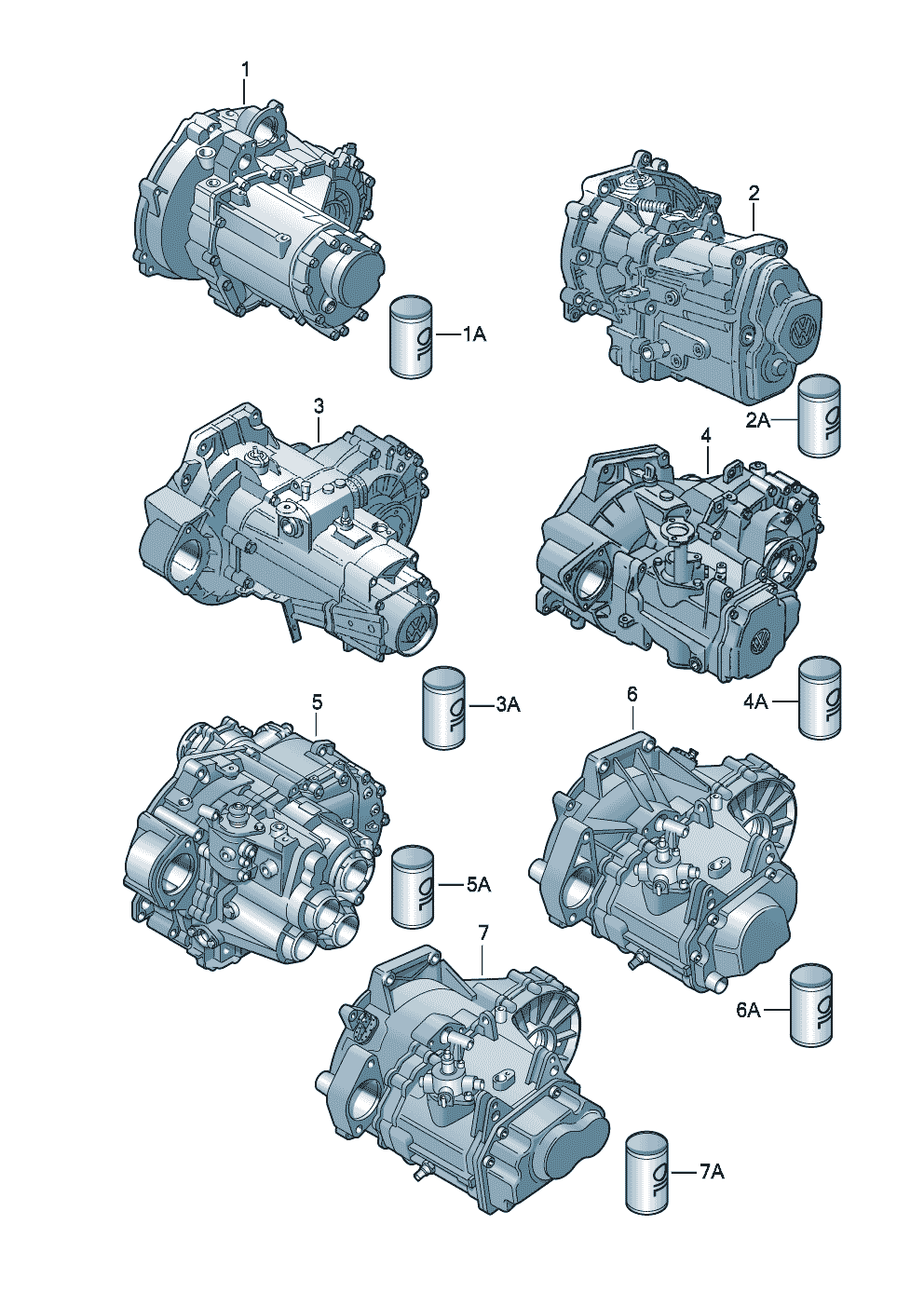 Volkswagen Golf/Golf R32 (2003 - 2006) - 5 & 6 speed manual gearbox