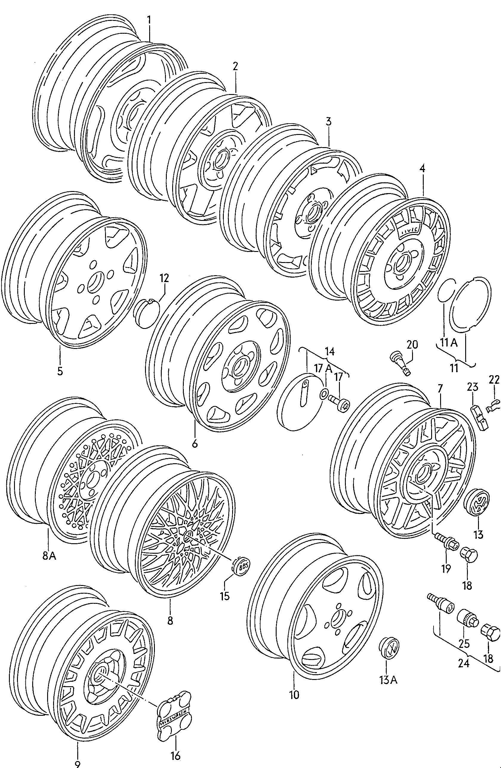 Steel rim