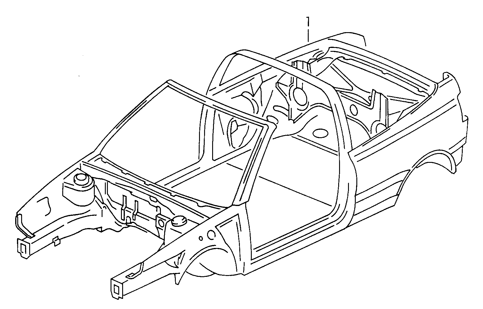 Volkswagen Golf Cabriolet (1994 - 1998) - Body