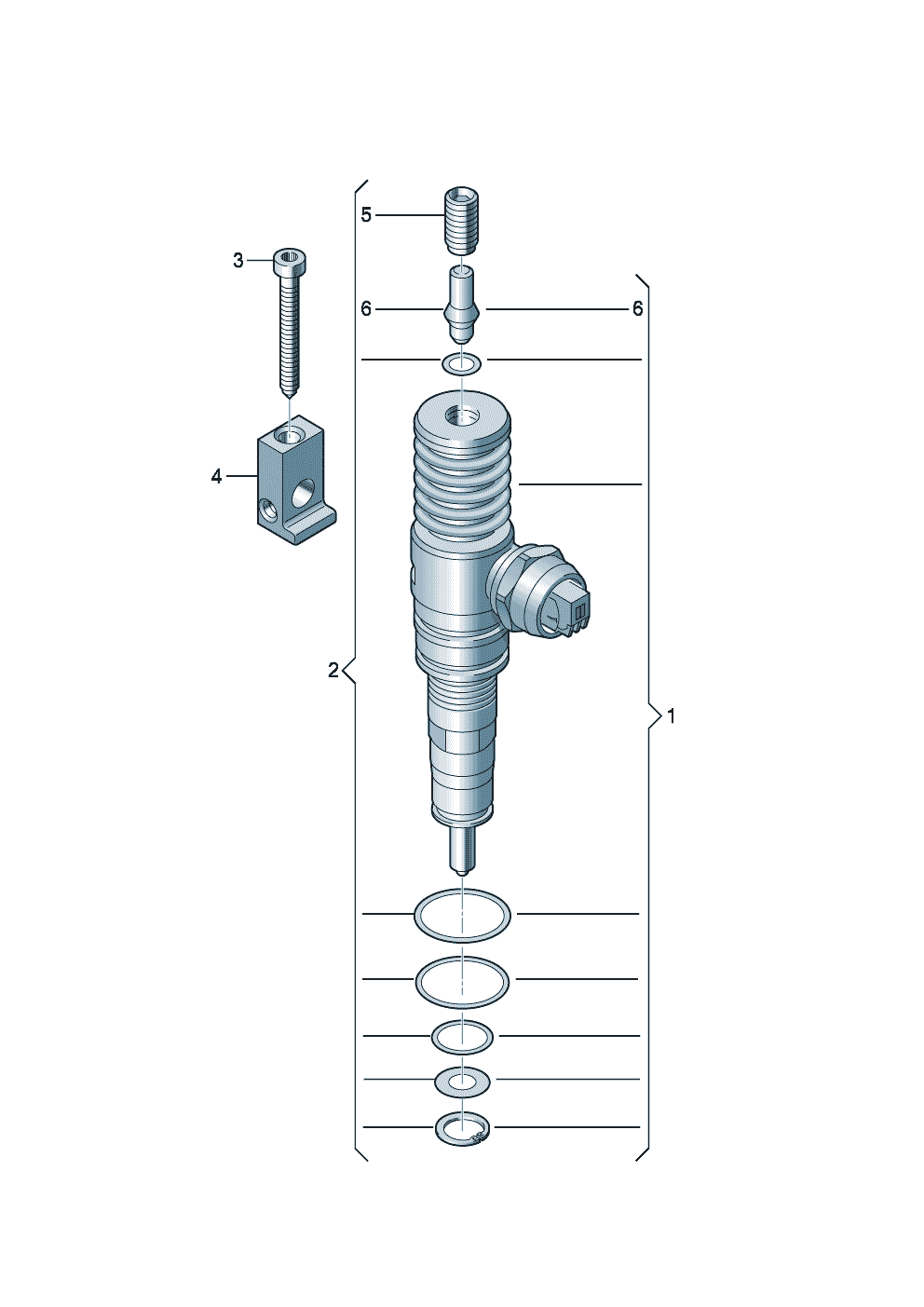 Volkswagen Golf/Golf R32 (2003 - 2006) - Injection pump