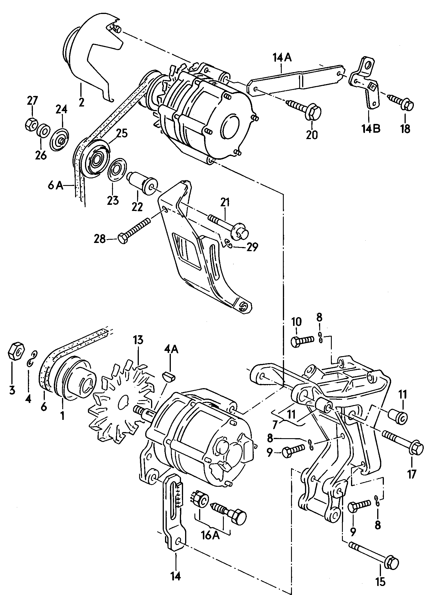 Alternator versions