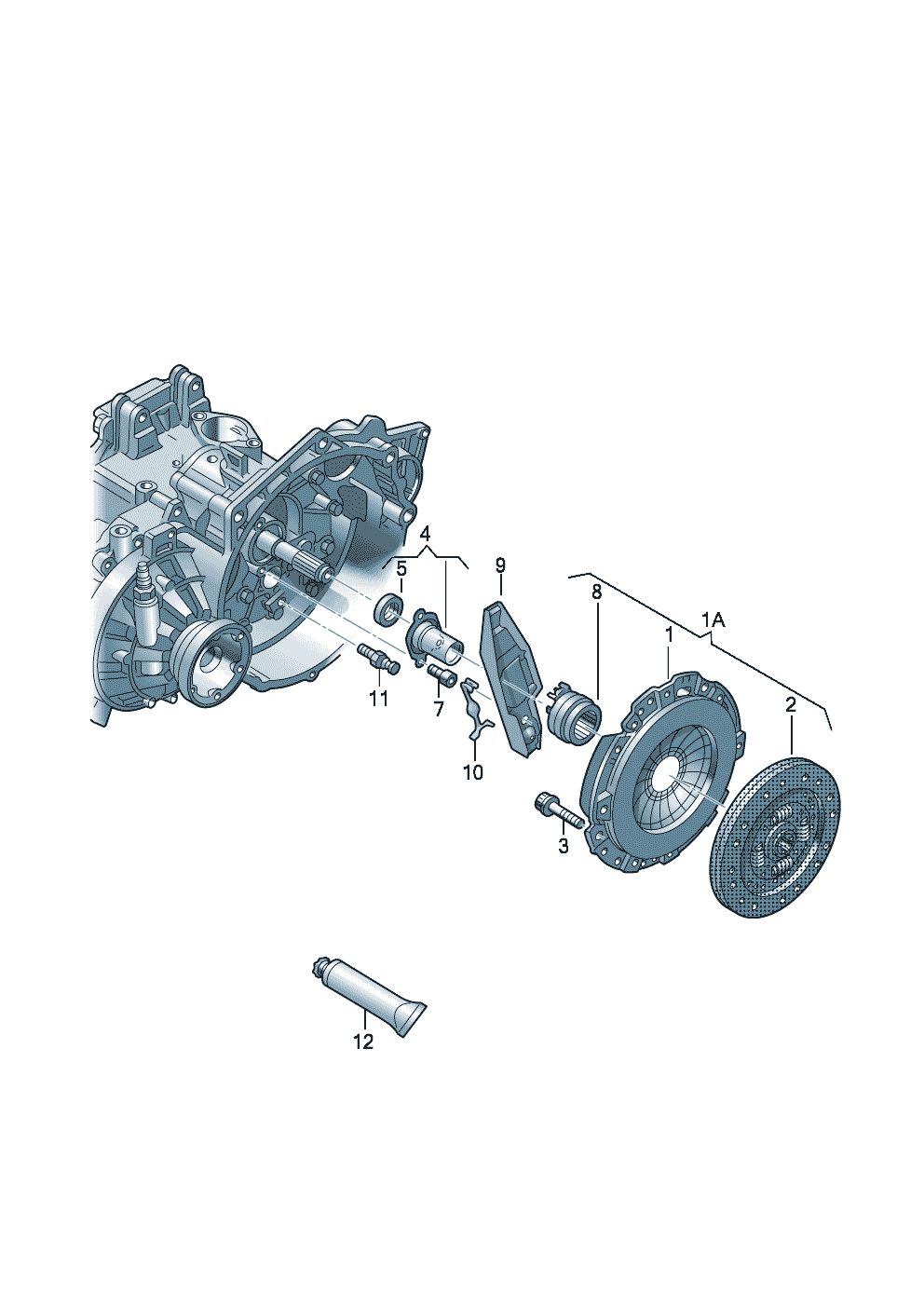 Volkswagen Golf/Golf R32 (2003 - 2006) - Coupling